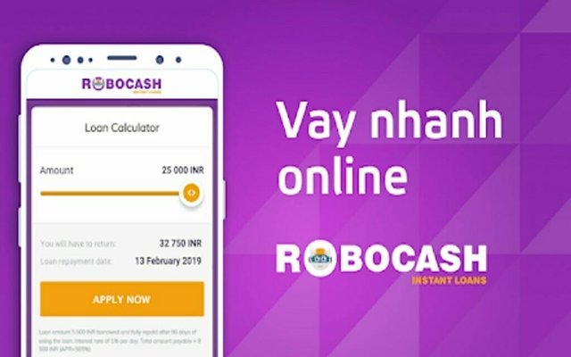 RoboCash.vn - VAY TIỀN ONLINE LÃI SUẤT 0% BẰNG CMND