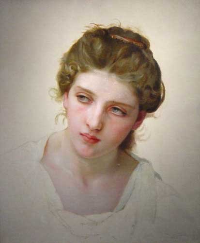 female blonde by Bouguereau