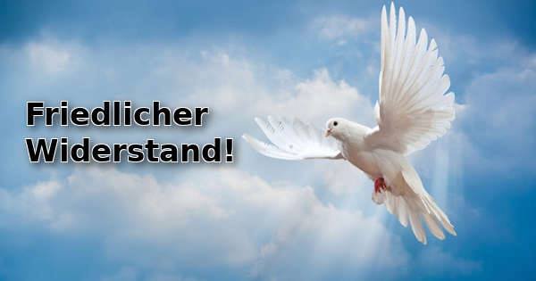 friedlicher widerstand