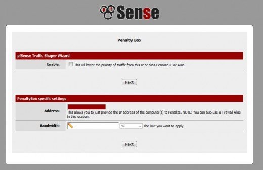 Penalize Specific IP Addresses