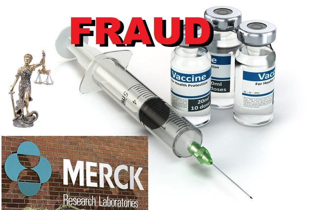 Merck Vaccine Fraud image concept