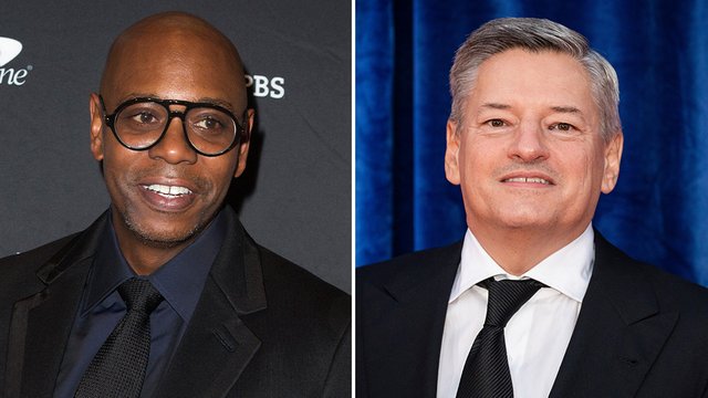 Image from https://variety.com/wp-content/uploads/2021/10/Dave-Chappelle-Ted-Sarandos-02.jpg?w=1000