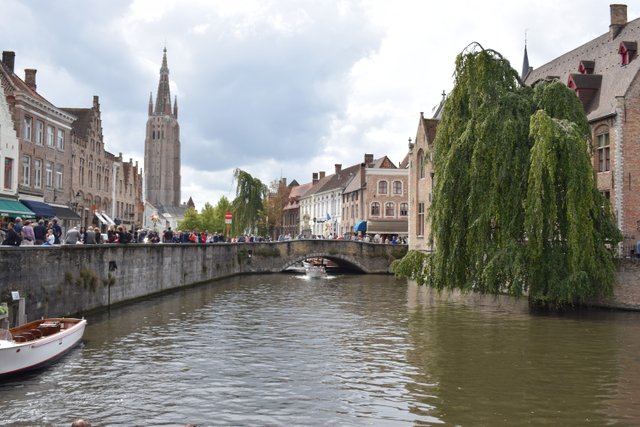 Bruges canalscape