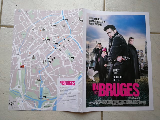 In Bruges map - front
