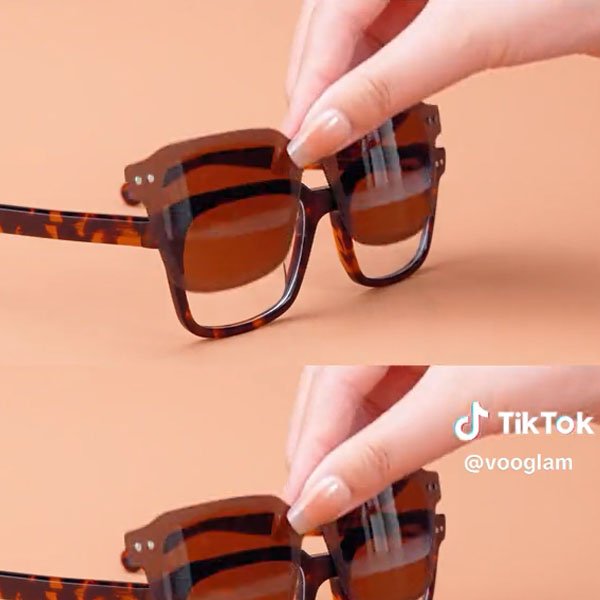 Vooglam glasses on TikTok