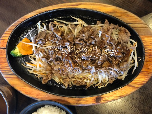 Sizzling Beef Teriyaki