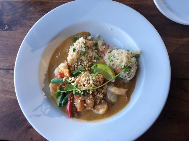 Thai Curry Prawns