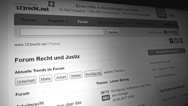 123recht.net Forum