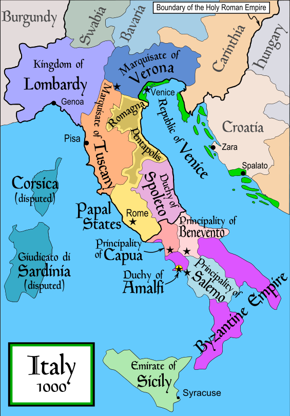 Italy before the Normans