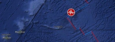 mauritius earthquake io april 1 2019