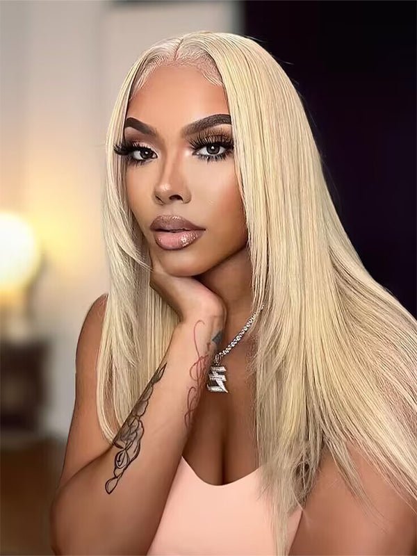 ash blonde wig
