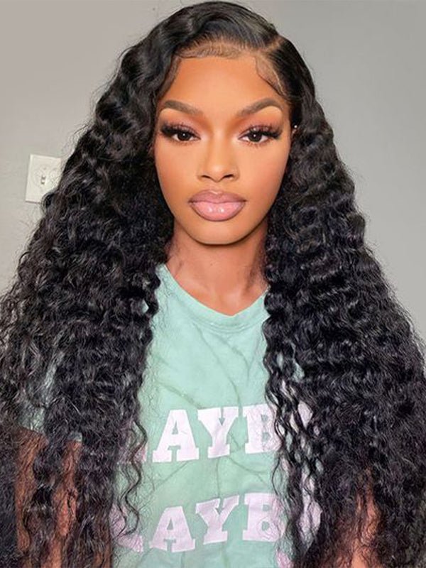 Deep wave wigs