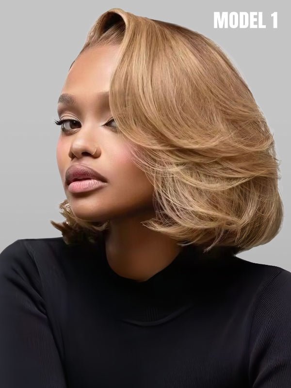 Short hair style human hair wigs