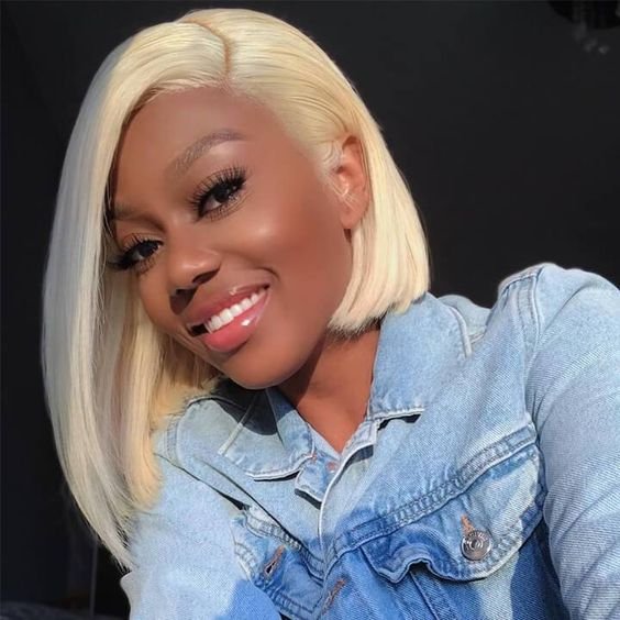 blonde bob wig
