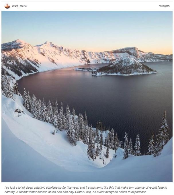 Crater lake