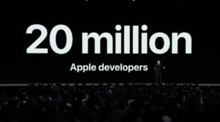 Stats released on Apple WWDC 2018