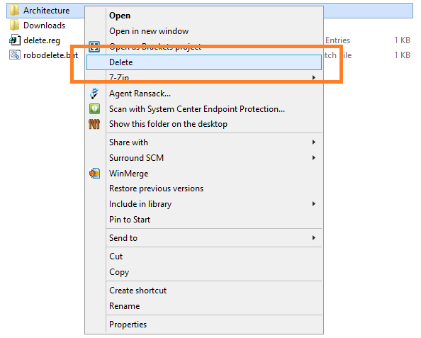 Thêm tính năng Delete các file/ folder "Source Path Too Long" lên Menu ngữ cảnh của Windows