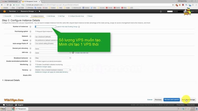 Configure Instance