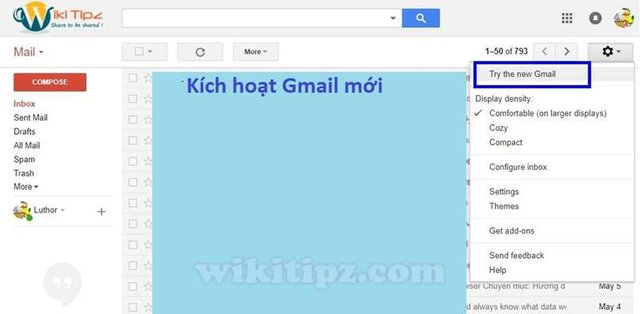Kích hoạt phiên bản Gmail mới để hỗ trợ Confidential Mode