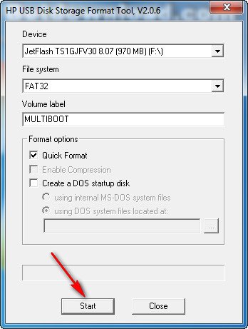 Format USB bằng công cụ USB Disk Storage Format