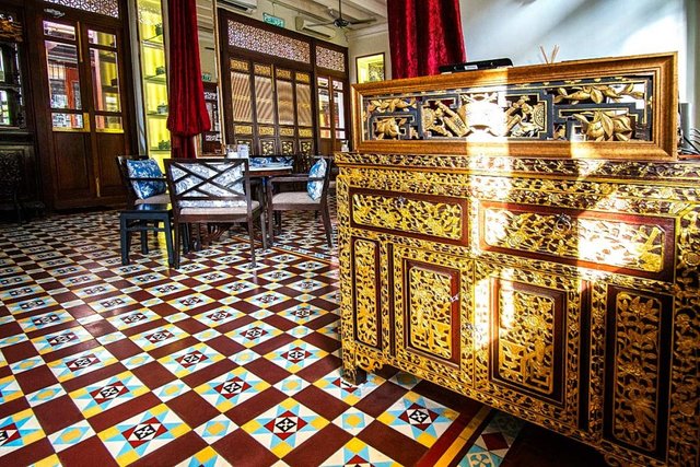 inside kebaya dining room penang malaysia