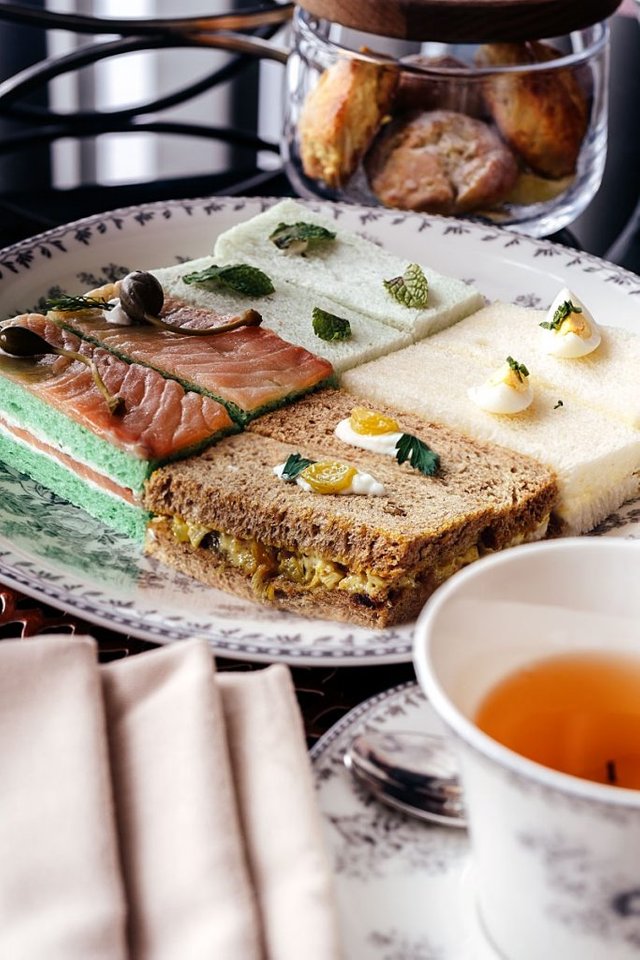 sandwiches at Intercontinental Hanoi