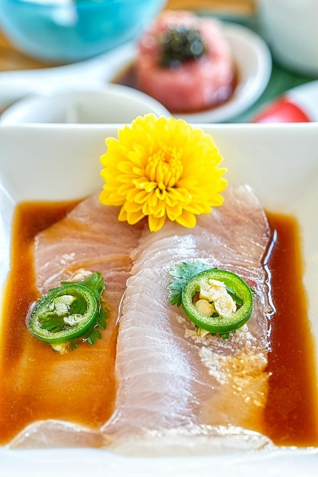 Nobu sashimi