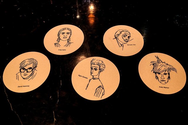 artistic coasters