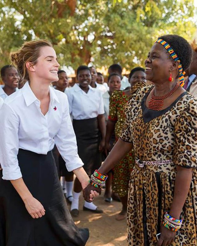 Emma Watson 'White Shirt Project' - 2014