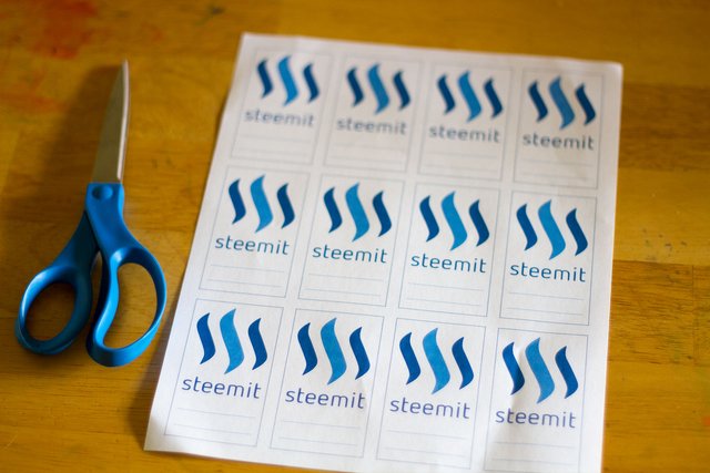 Printable sheet of Steemit tagging cards