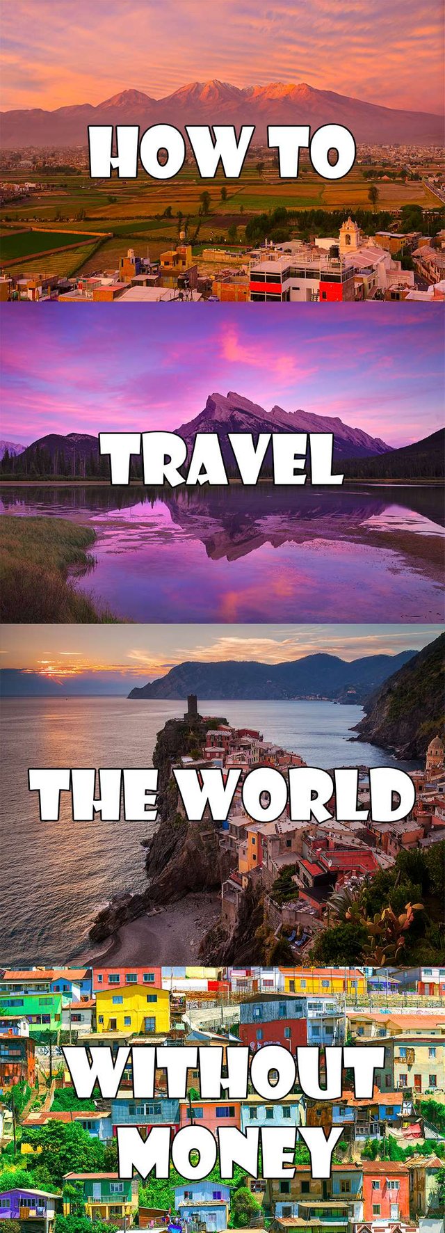 How To Travel The World For Free