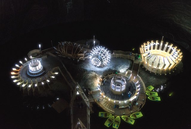 Salina Turda Alien Spaceship Theme Park