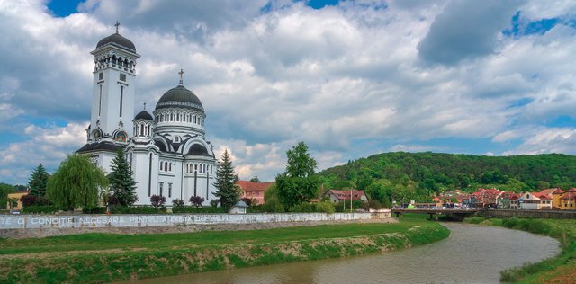 Orthodox church in Sighisoara, Romania
