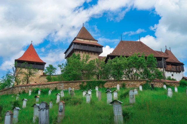 Viscri Fortified Church and Graveyard, Romania