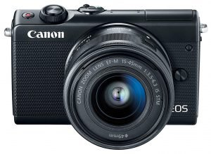 best mirrorless travel camera Canon EOS M100