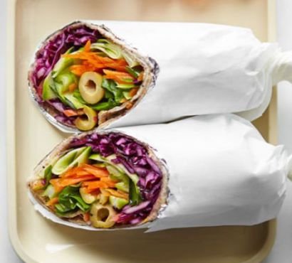 healthy olive wrap