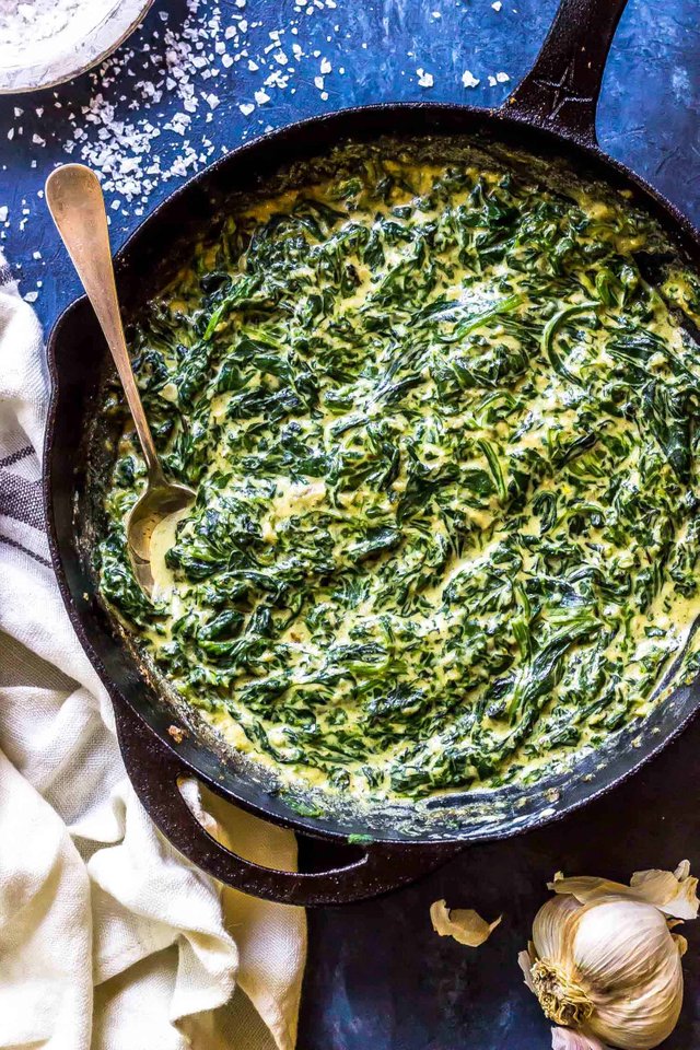 Keto Creamed Spinach