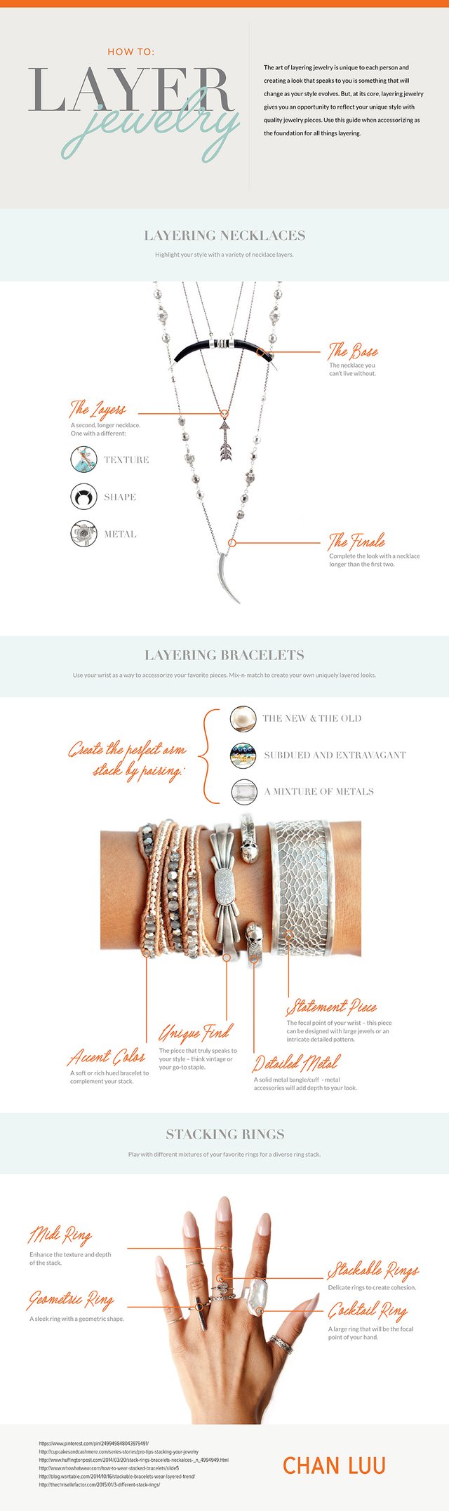 How To Layer Jewelry | Chan Luu