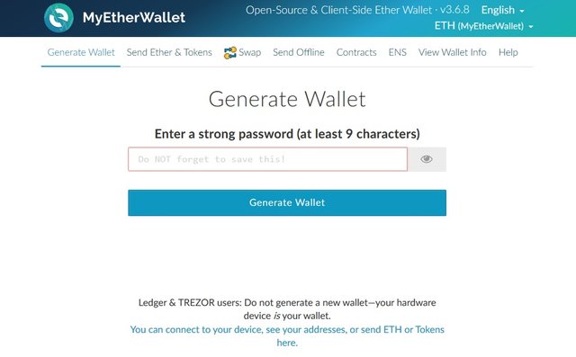 Create an Ethereum Wallet (Free)