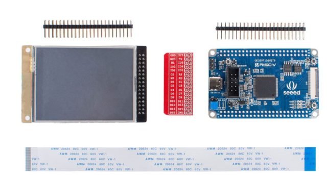 SeeedStudio GD32 RISC-V kit with LCD