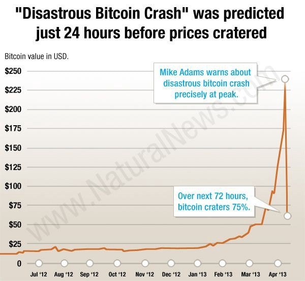 Bitcoin crash 2013