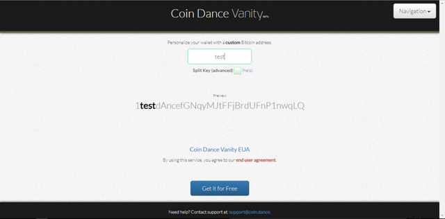 Come creare un indirizzo Bitcoin con Coin Dance