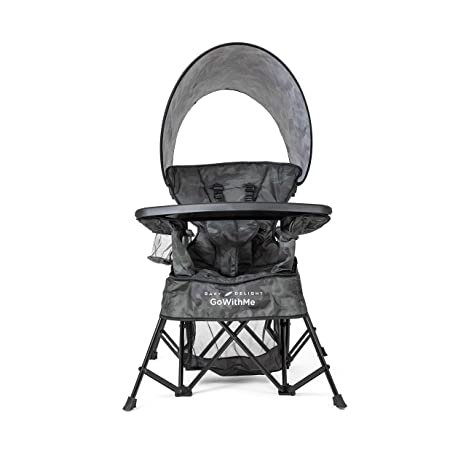 Baby Delight Go with Me Venture Deluxe Portable Chair | Carbon Camo Picture