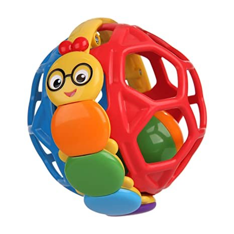 Baby Einstein Bendy Ball Rattle Toy, Ages 3 months + Picture