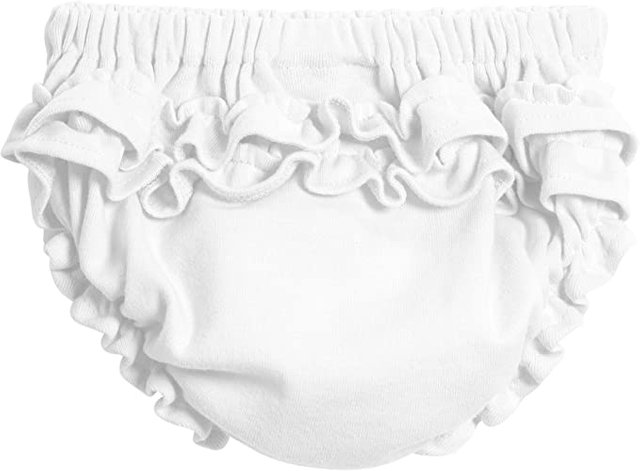 City Threads Baby Girls' 100% Soft Cotton Ruffle Diaper Cover Bloomers Made USA Photo