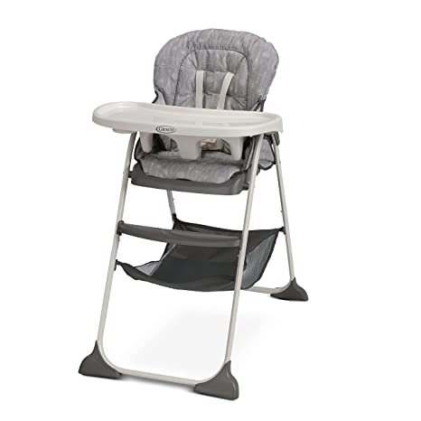 Graco Slim Snacker High Chair, Ultra Compact High Chair, Whisk Photo