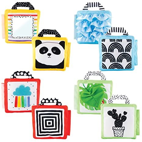 Sassy Reversible Soft Sensory Activity Panels, 4Count, Ages 0+ Photo