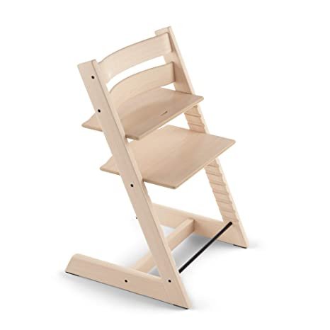 Tripp Trapp Chair from Stokke, Natural - Adjustable, Convertible Chair for Toddlers, Children & Adults - Convenient, Comfortable & Ergonomic - Classic Design JPG