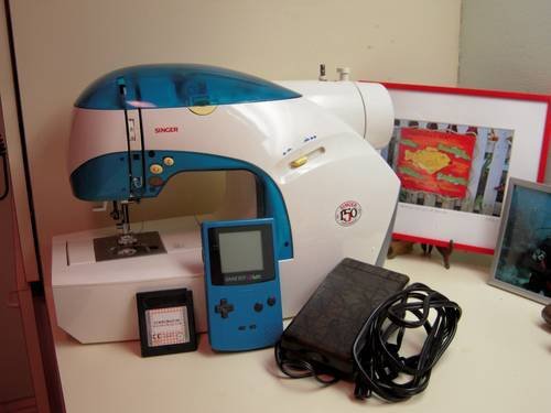 The Game Boy Color Had An Actual Sewing Machine Add-On (But Why?)