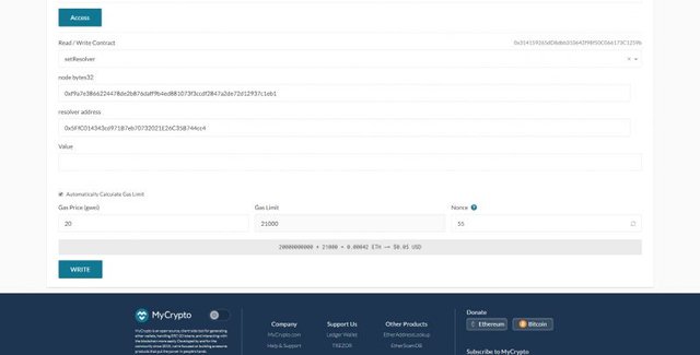 ENS resolver tutorial 